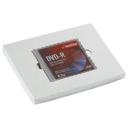 Bsc Preferred CD Holder/Shipper, 4 in Inside Lg, 12 in Inside W, White, Corrugated, 32 ECT, 50 PK MLRCDI